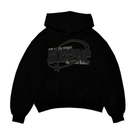 Black Bubble Hoodie